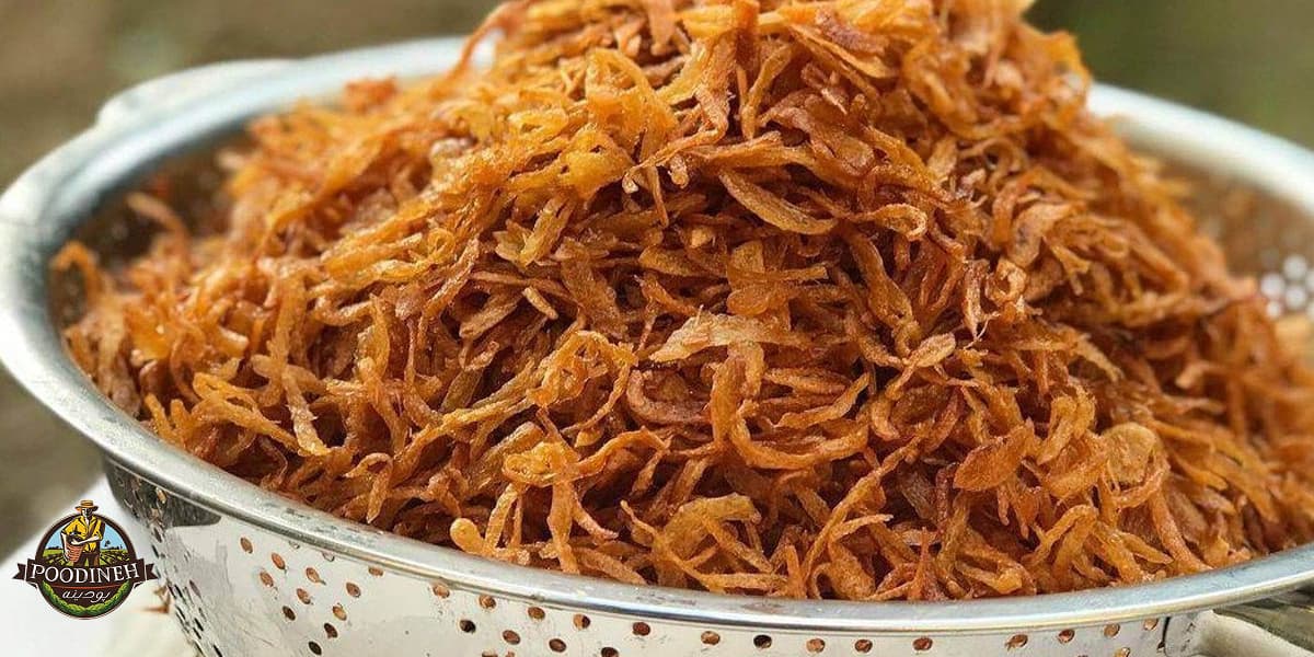 پیاز خشک در غذا
