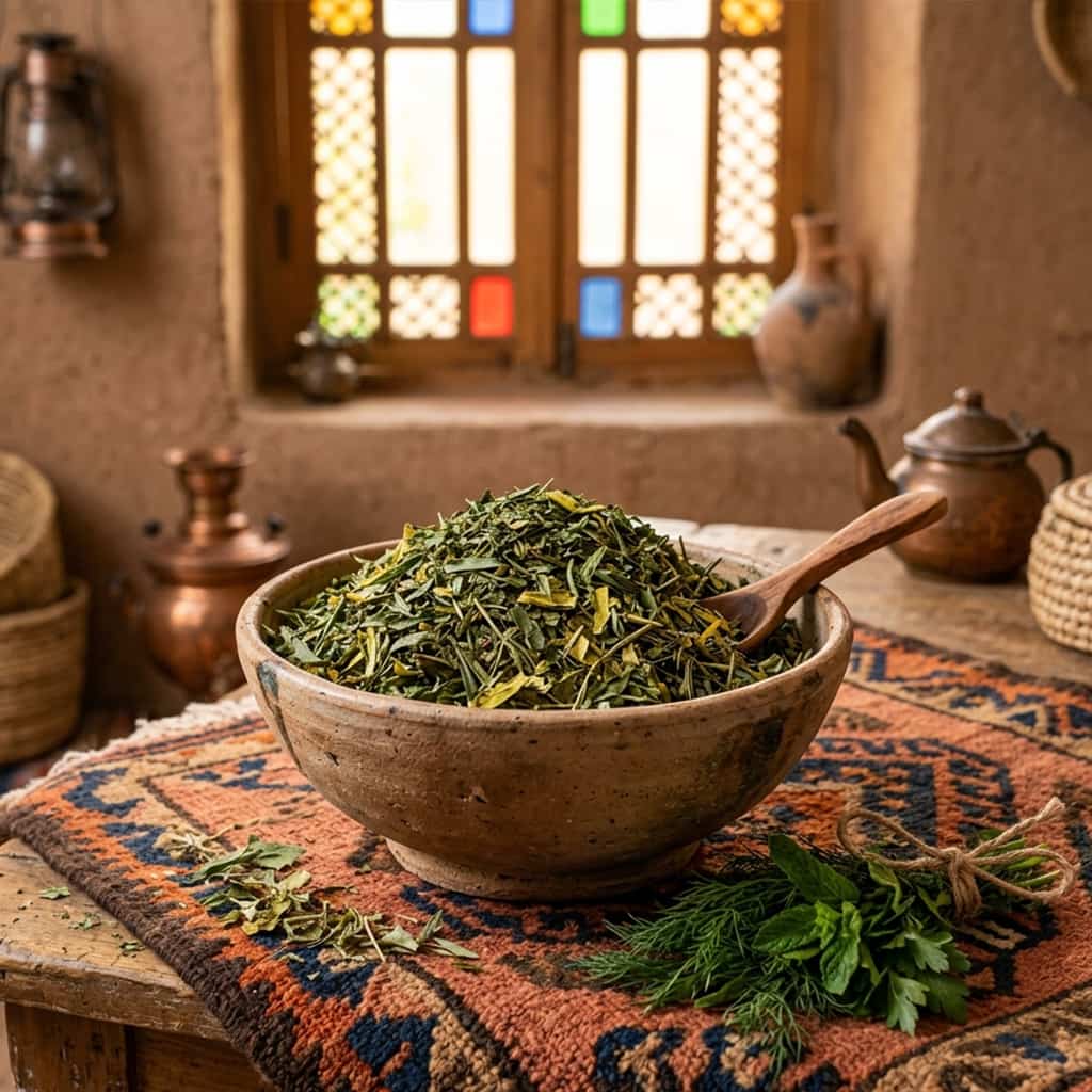 سبزی خشک دلمه