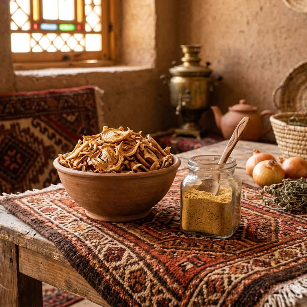 پیاز خشک و پودر پیاز